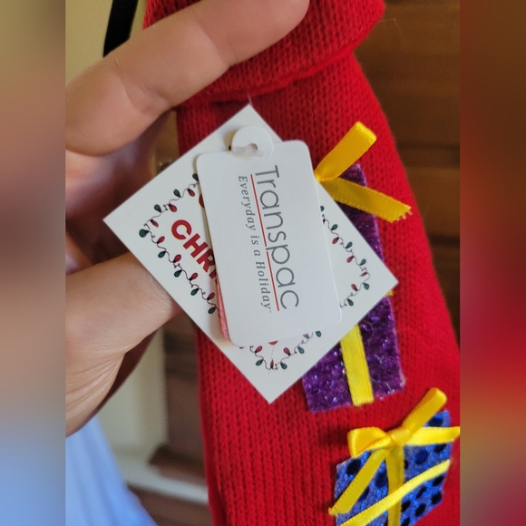 Nwt knit ugly sweater style decorative tie - Picture 5 of 7